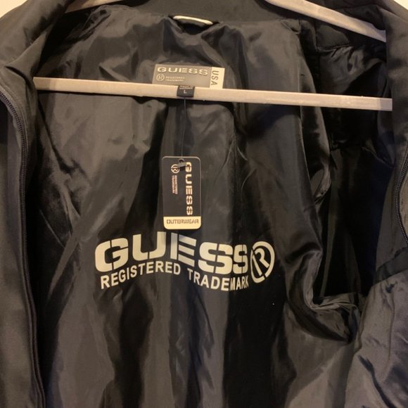 Guess Outerware Jacket Mens Size Large New With Tags - Picture 3 of 7